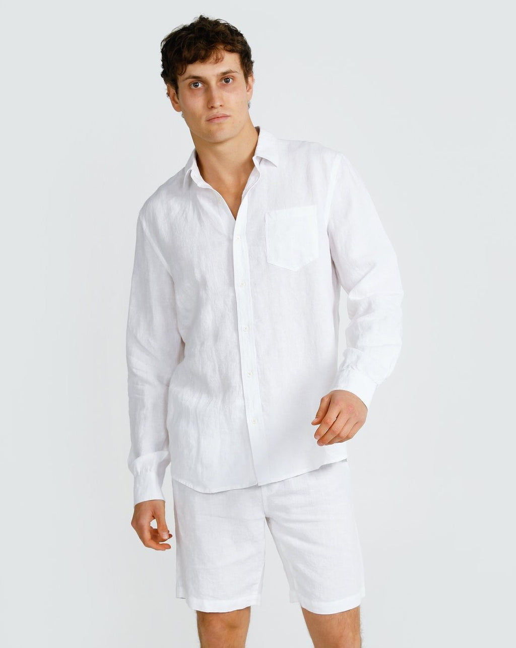 ORTC - Linen Shirt White