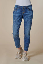 Zhrill - Nali Jean Blue W7004