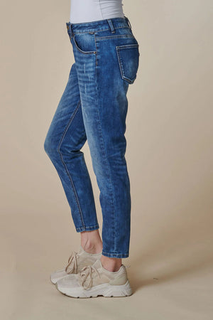 Zhrill - Nali Jean Blue W7004