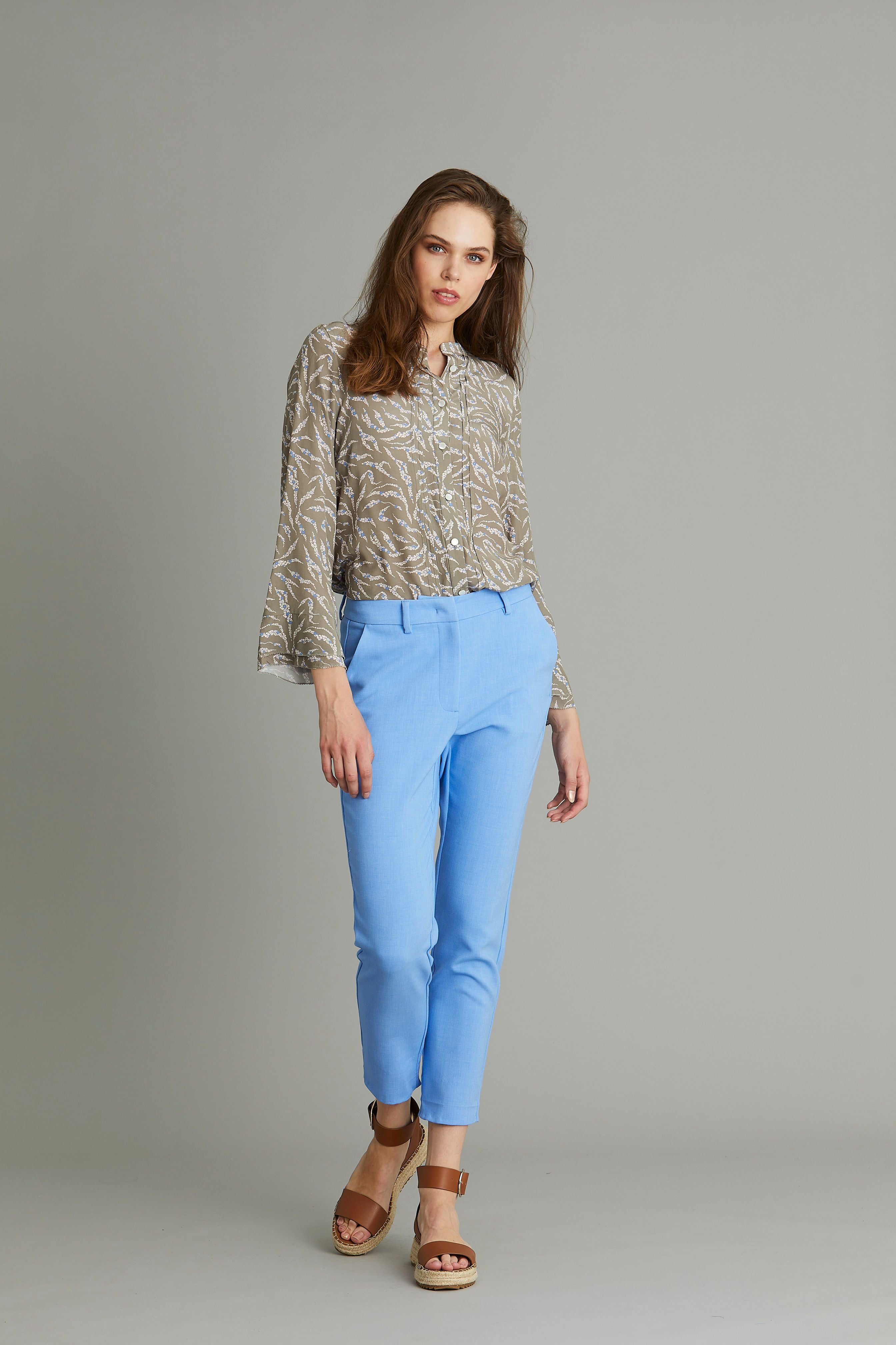 Rue de Femme - New Bethanny Pants Aqua