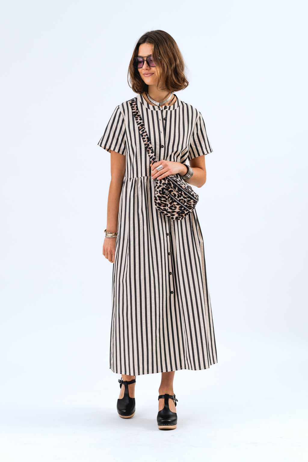 Lollys Laundry - Aliya Striped Maxi Dress