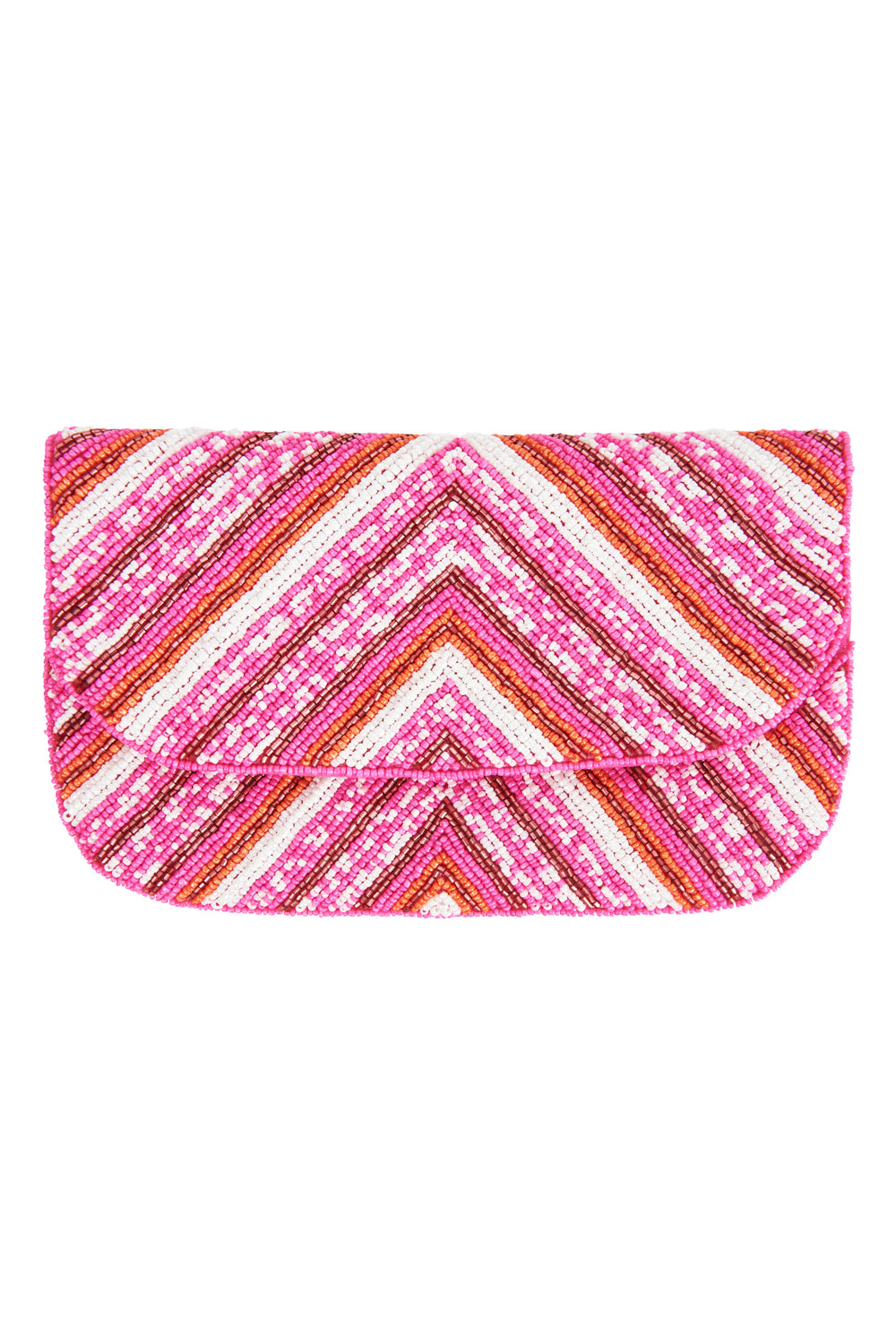 Eb&Ive - Elysian Clutch - Cobalt - Floral - Raspberry