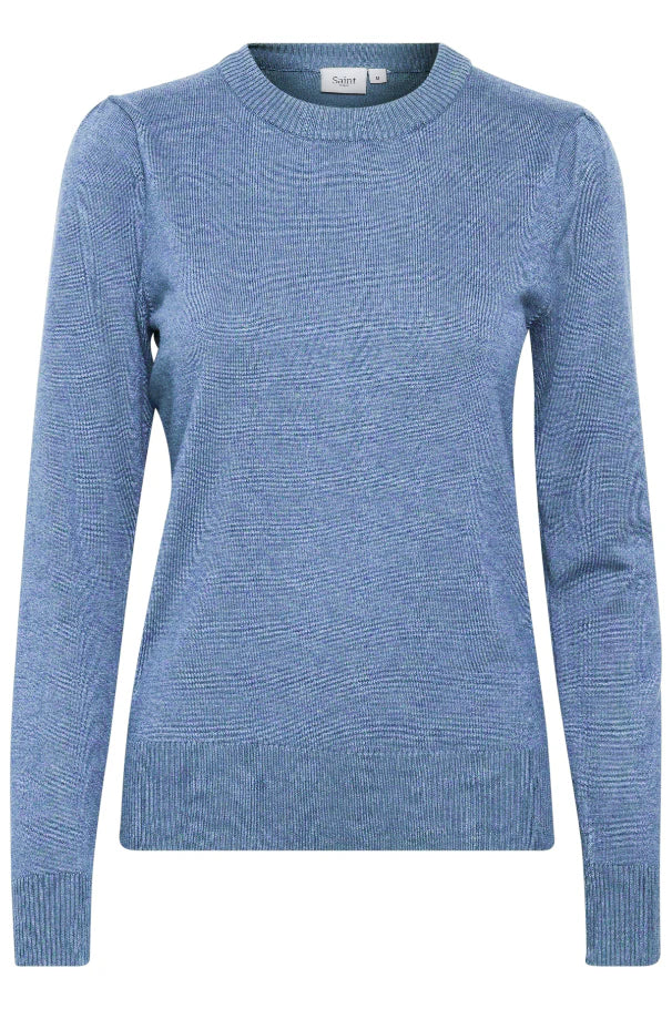 Saint Tropez - Mila Pullover - Colony Blue