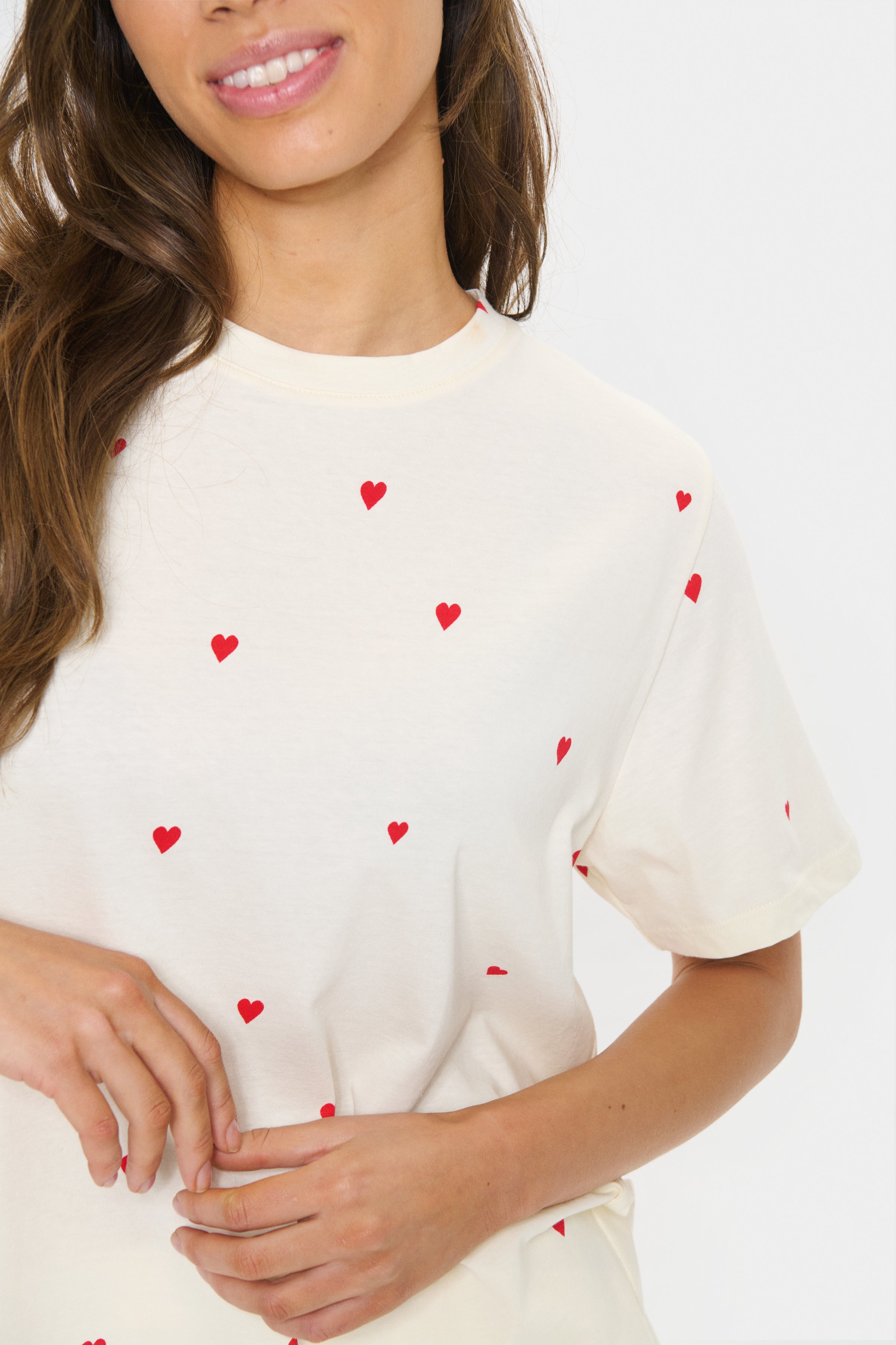 Saint Tropez - Ice Flame Hearts T-shirt