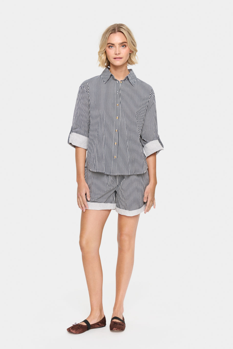Saint Tropez - Zalinda Stripe Shirt