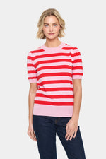 Saint Tropez - Mila Block Stripe Knit Pullover