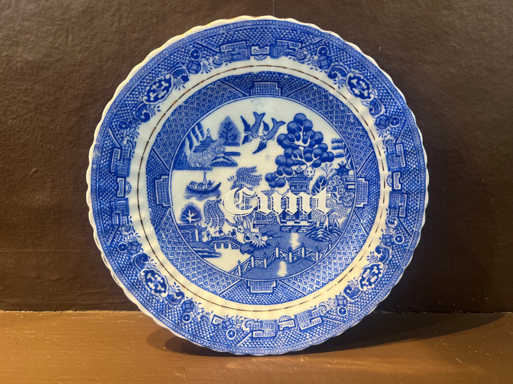 Tuesday Plate -cunt-