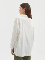 Nice Things - Jacquard White Shirt