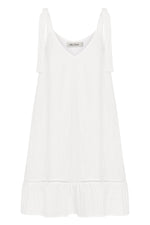 Eb&Ive - La Vie Tie Dress Blanc