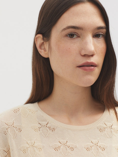 Nice Things - Bees Jacquard Sweater