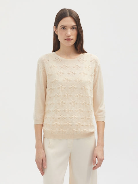 Nice Things - Bees Jacquard Sweater