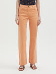 Nice Things - Extra Long Colourful Orange Jean