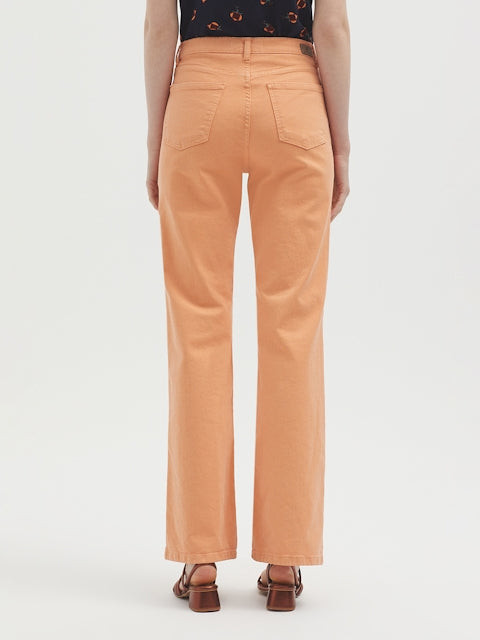 Nice Things - Extra Long Colourful Orange Jean