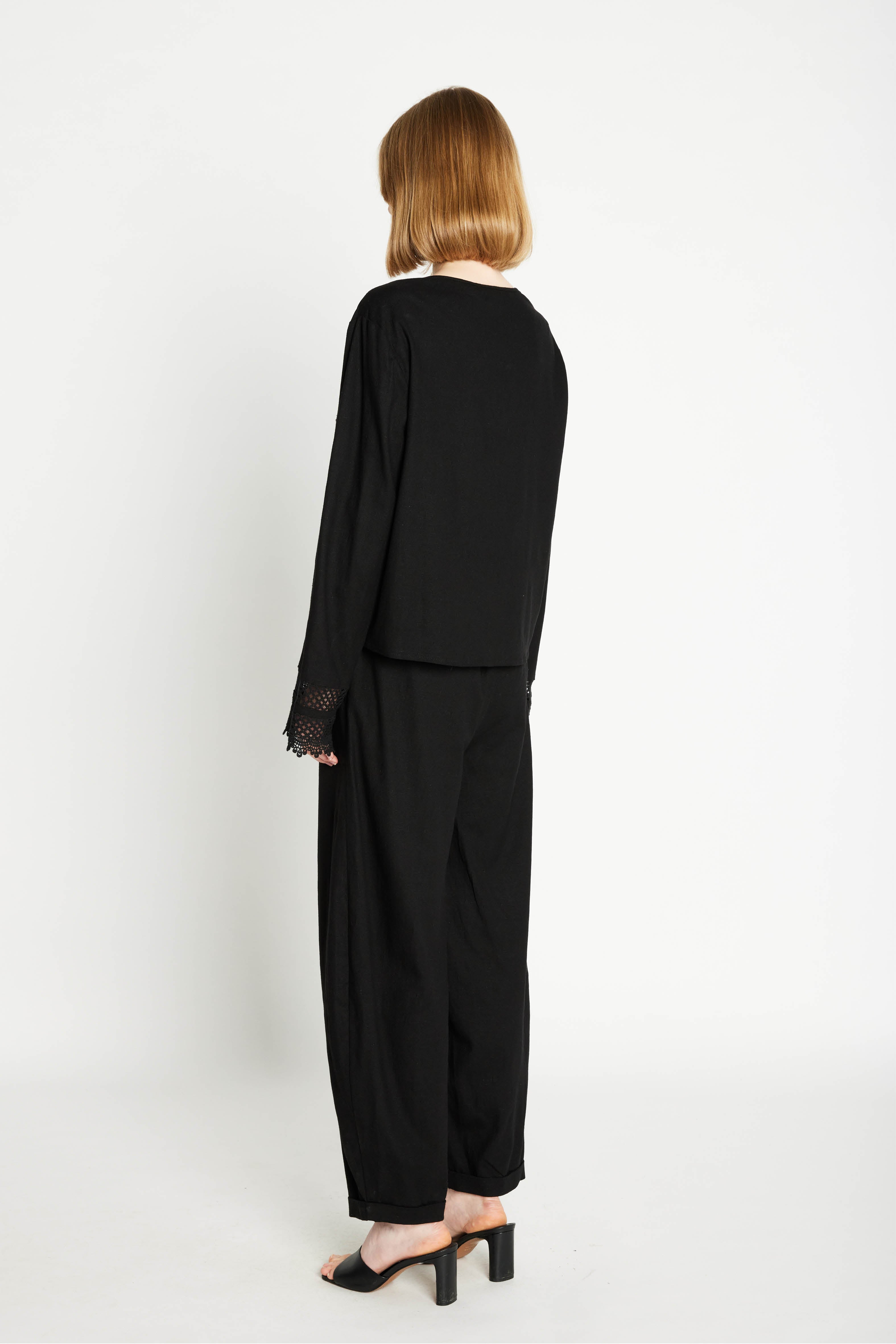 Rue De Femme - Cameronia Pant in black
