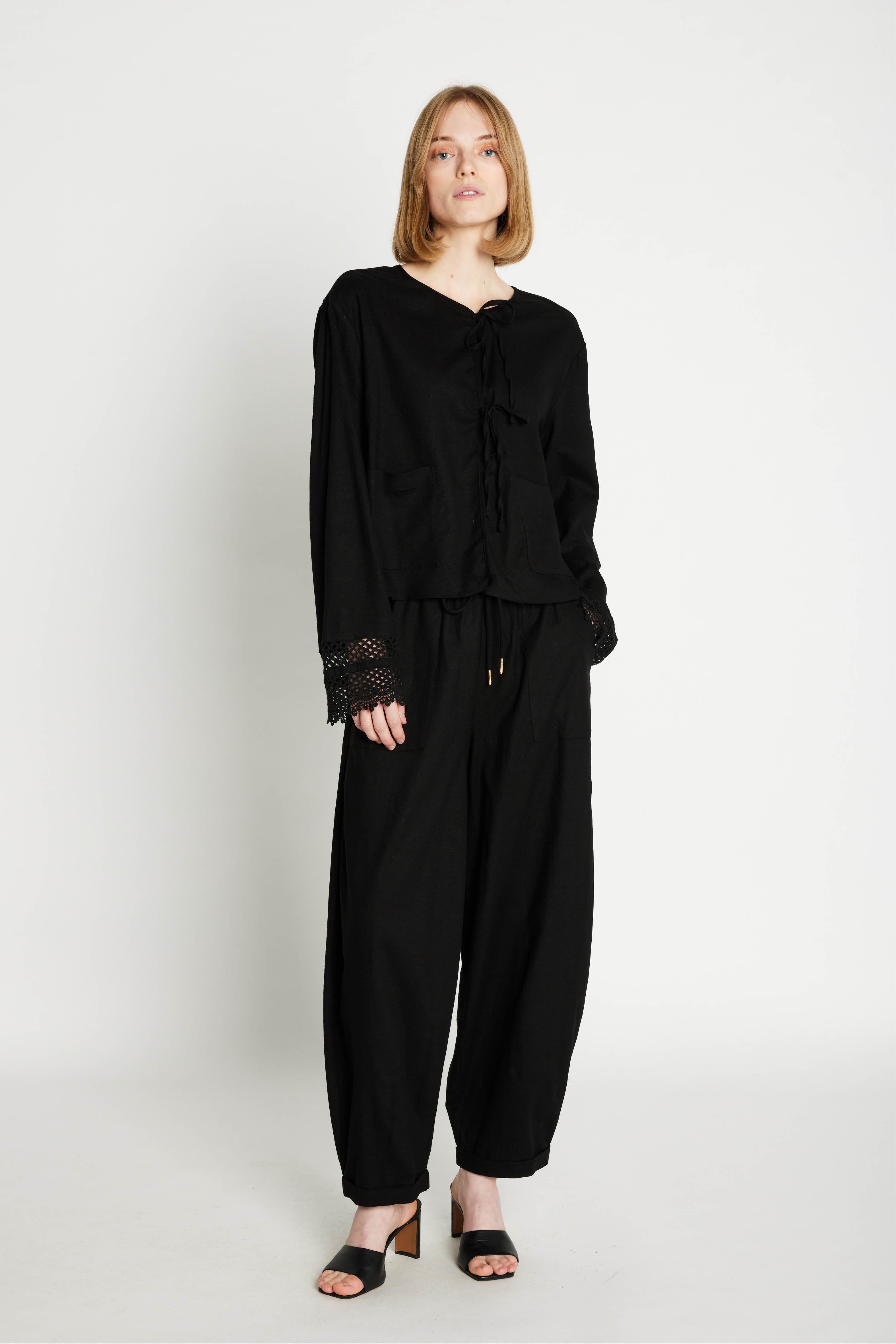 Rue De Femme - Cameronia Pant in black