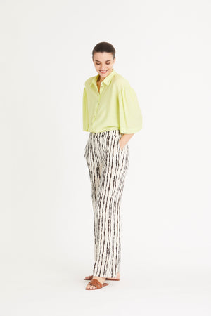 Rue De Femme - Oriana Shirt - Bright Moss