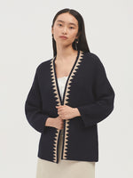 Nice Things - Open Jacquard Jacket