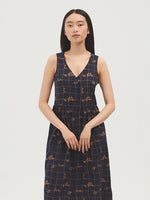 Nice Things - Tile Wall Print Dress