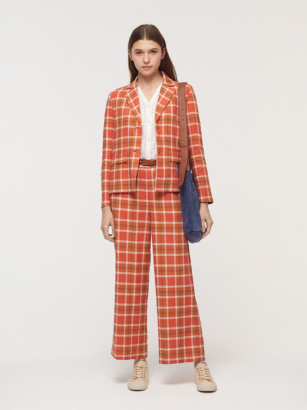Nice Things - Multicolour Check Pant