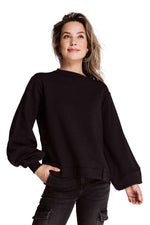 Zhrill - Mareen Game Sweatshirt Jet Black