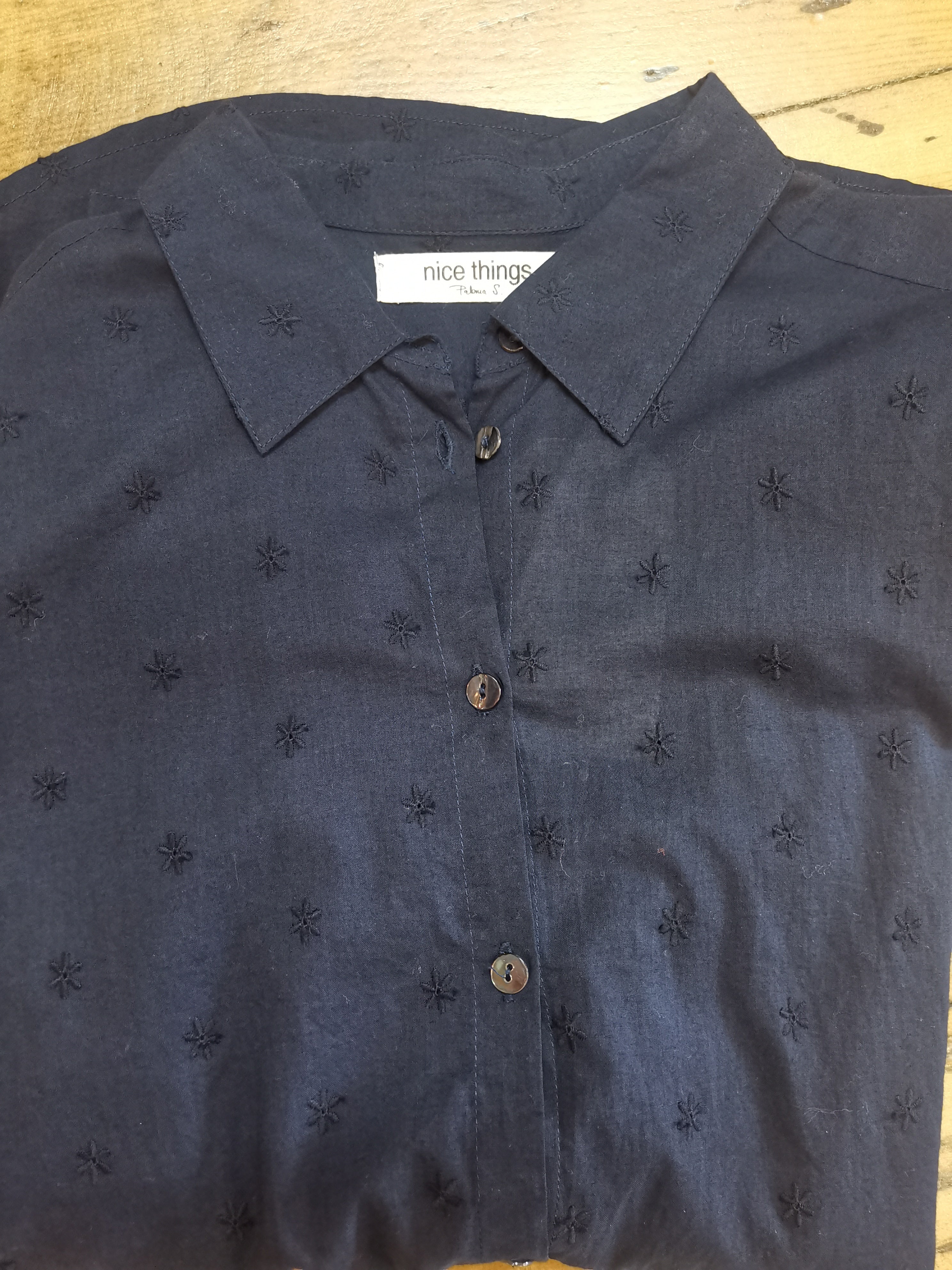Nice Things - Embroidered Cambric Shirt