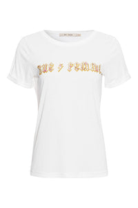 Rue de Femme - Lightning Tee White