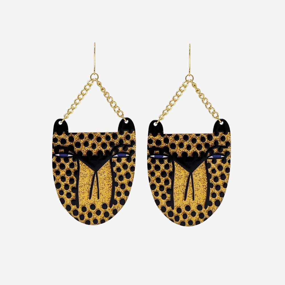 Studio Soph - Cheetah Earrings