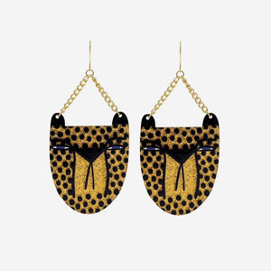 Studio Soph - Cheetah Earrings