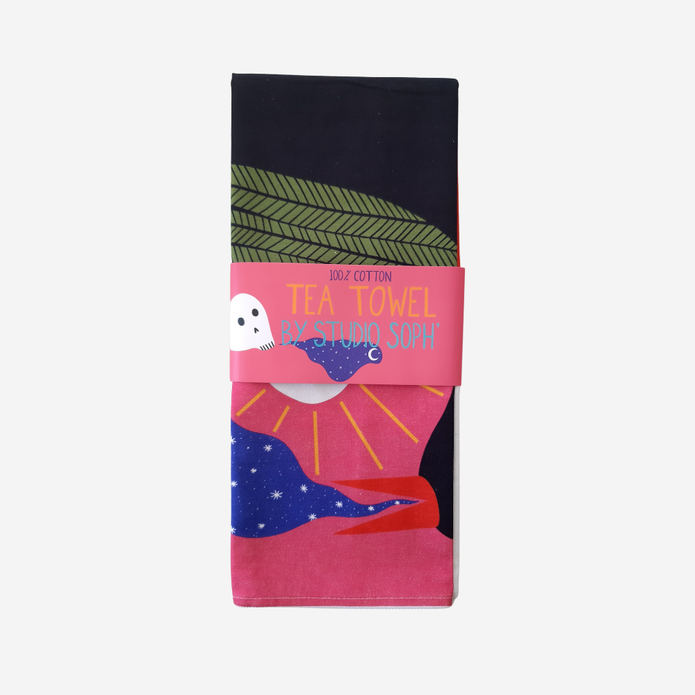 Printed Tea Towel - Studio Soph