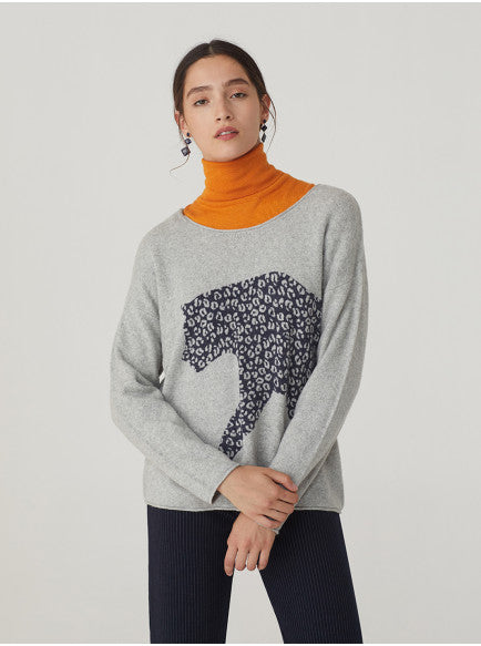 Nice Things - Leopard Print Sweater