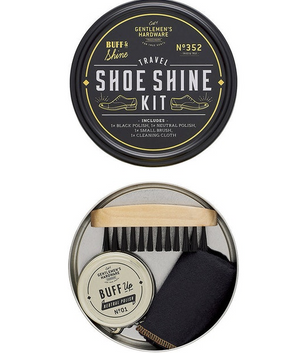 Gentlemen's Hardware - Shoe Shine Kit
