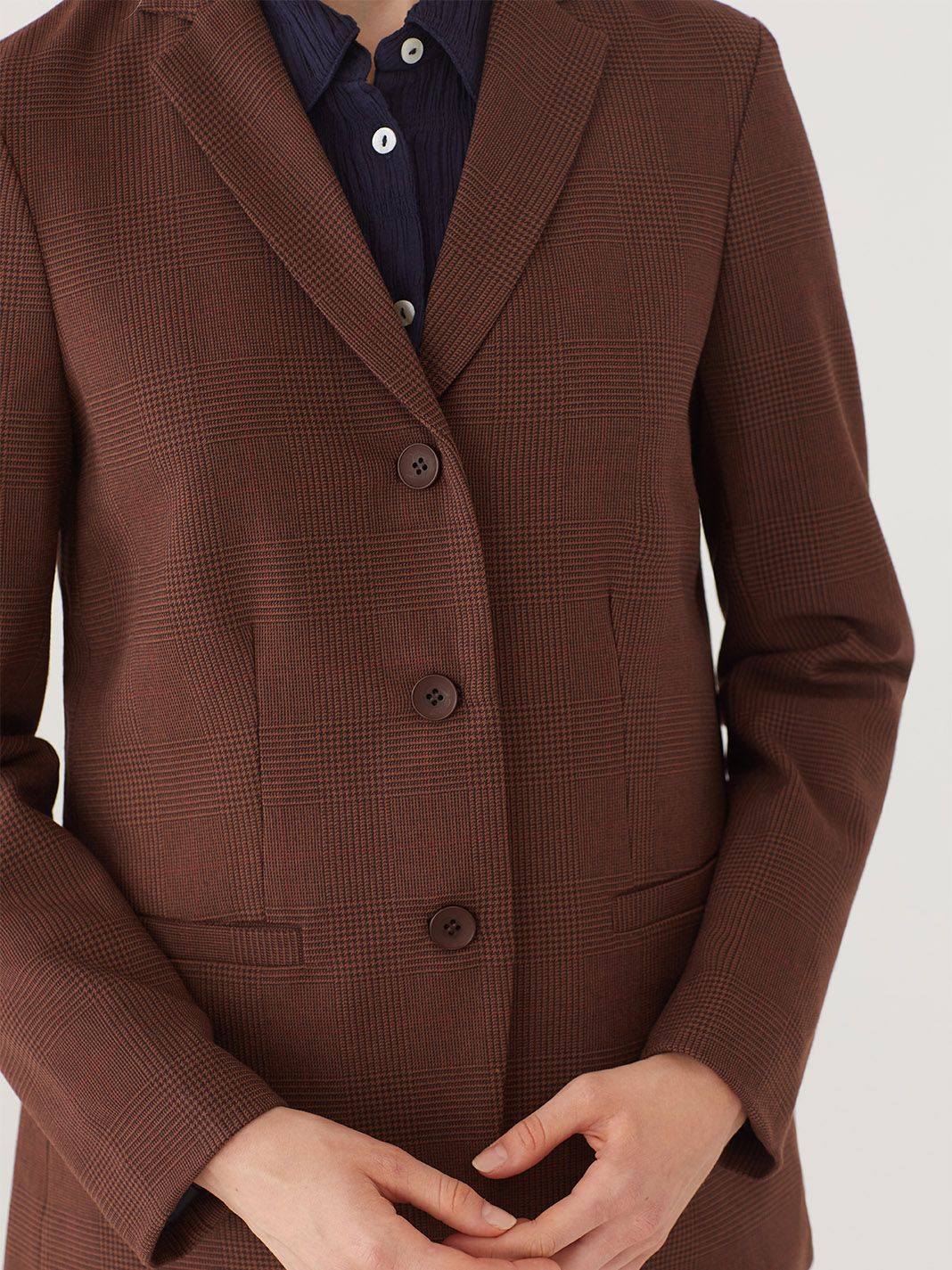 Nice Things - Wales Check Blazer