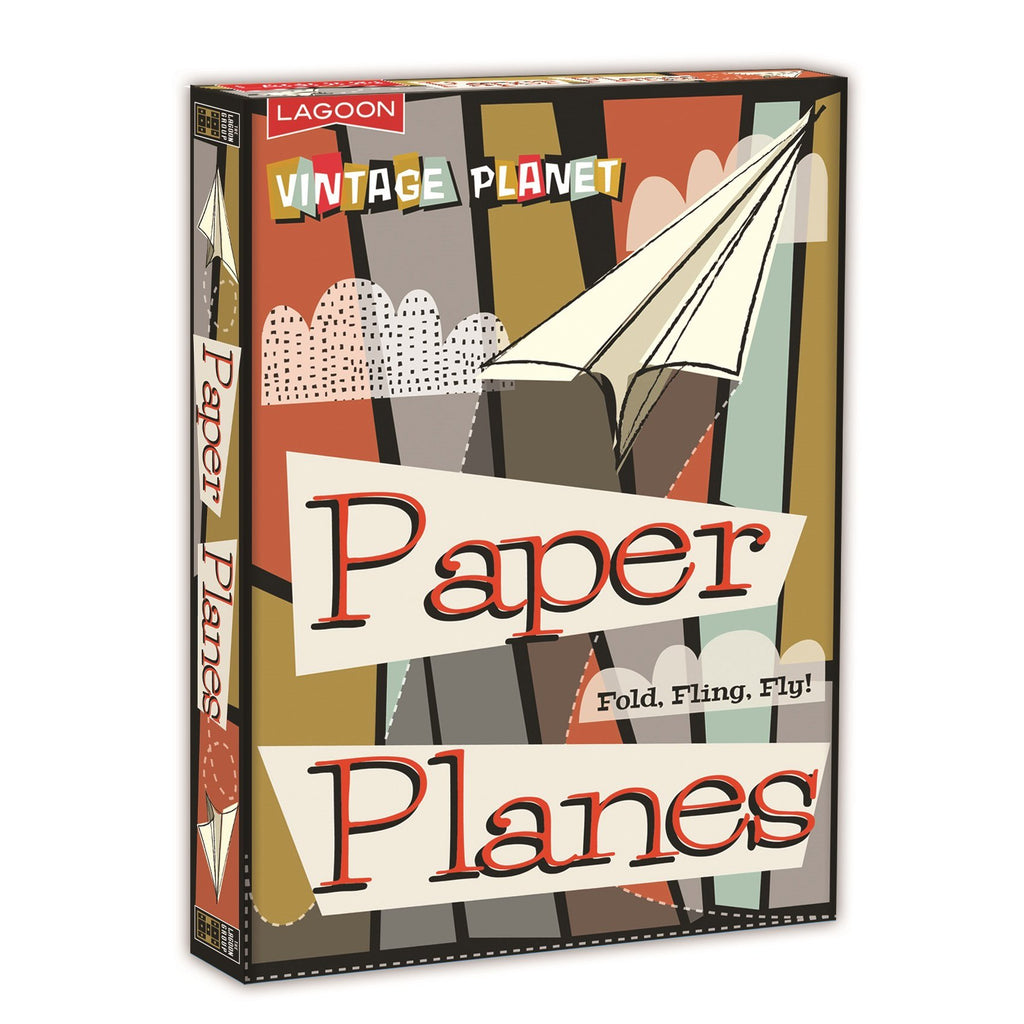 Vintage Planet Paper Planes