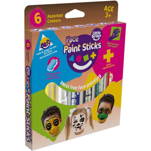Face Paint Sticks 6p