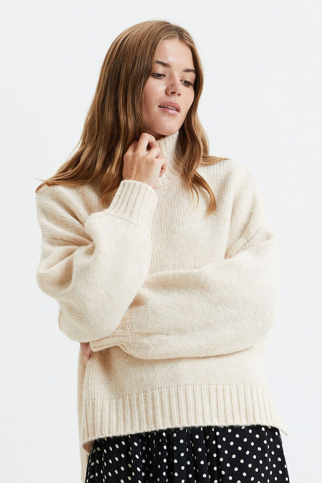 Lollys Laundry - Mille Knit Cream
