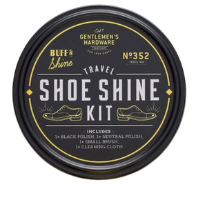 Gentlemen's Hardware - Shoe Shine Kit